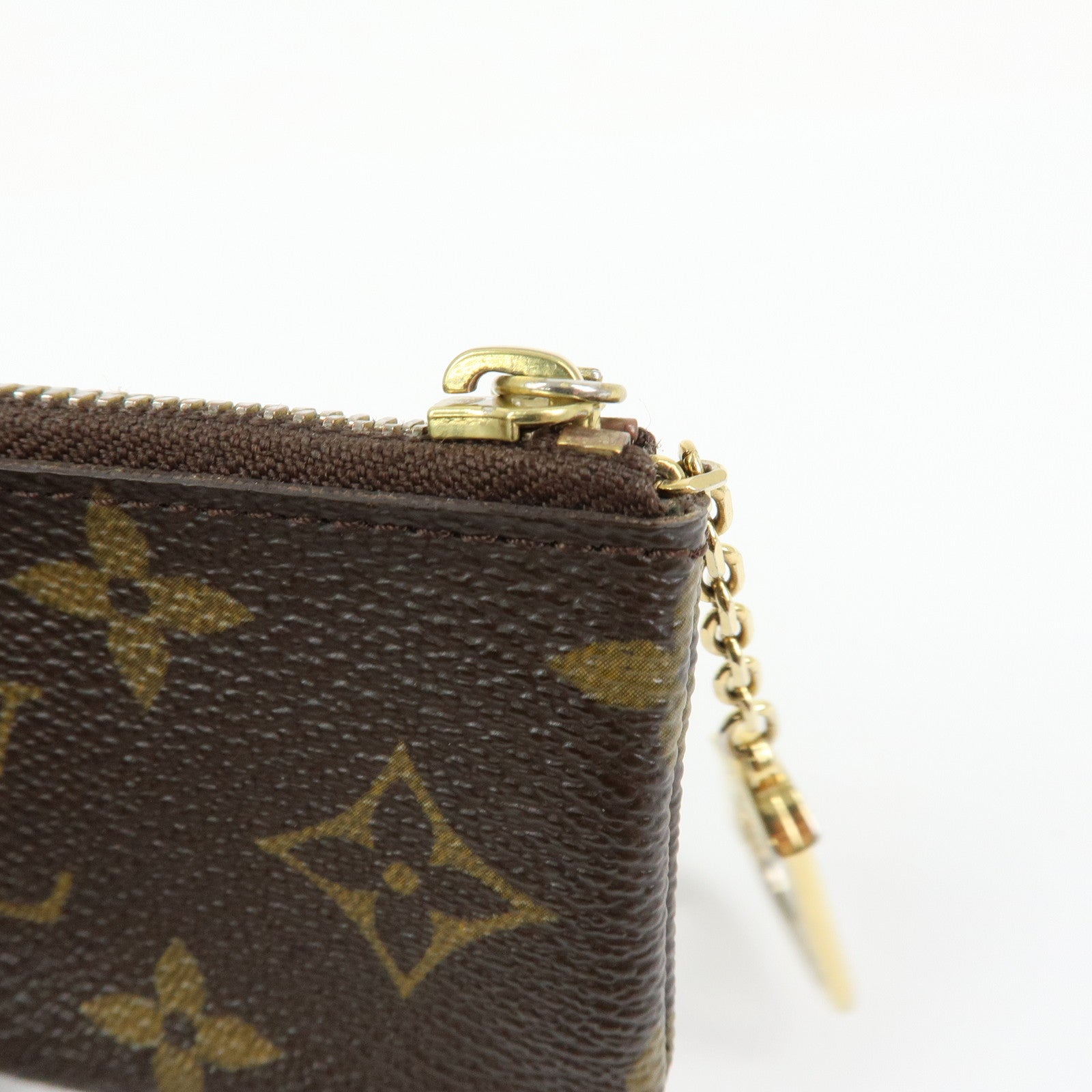 Louis Vuitton Monogram Pochette Cles Coin Case Key Case M62650