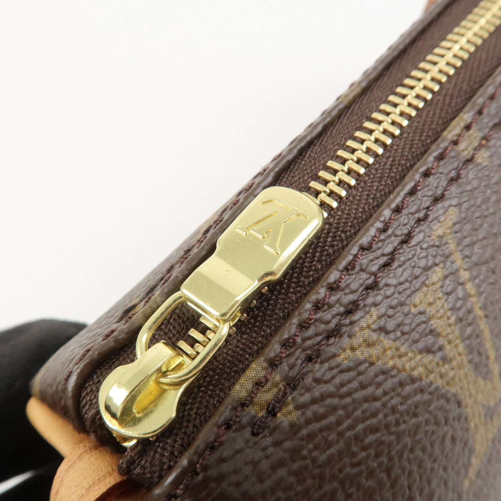 Louis Vuitton Monogram Mini Pouch for Papillon Bag Brown