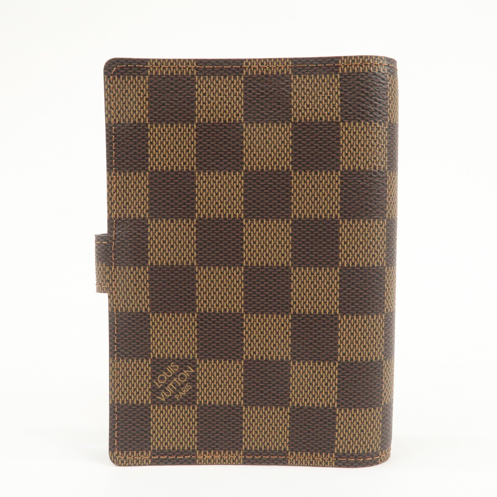Louis Vuitton Damier Agenda PM Planner Cover Brown R20700