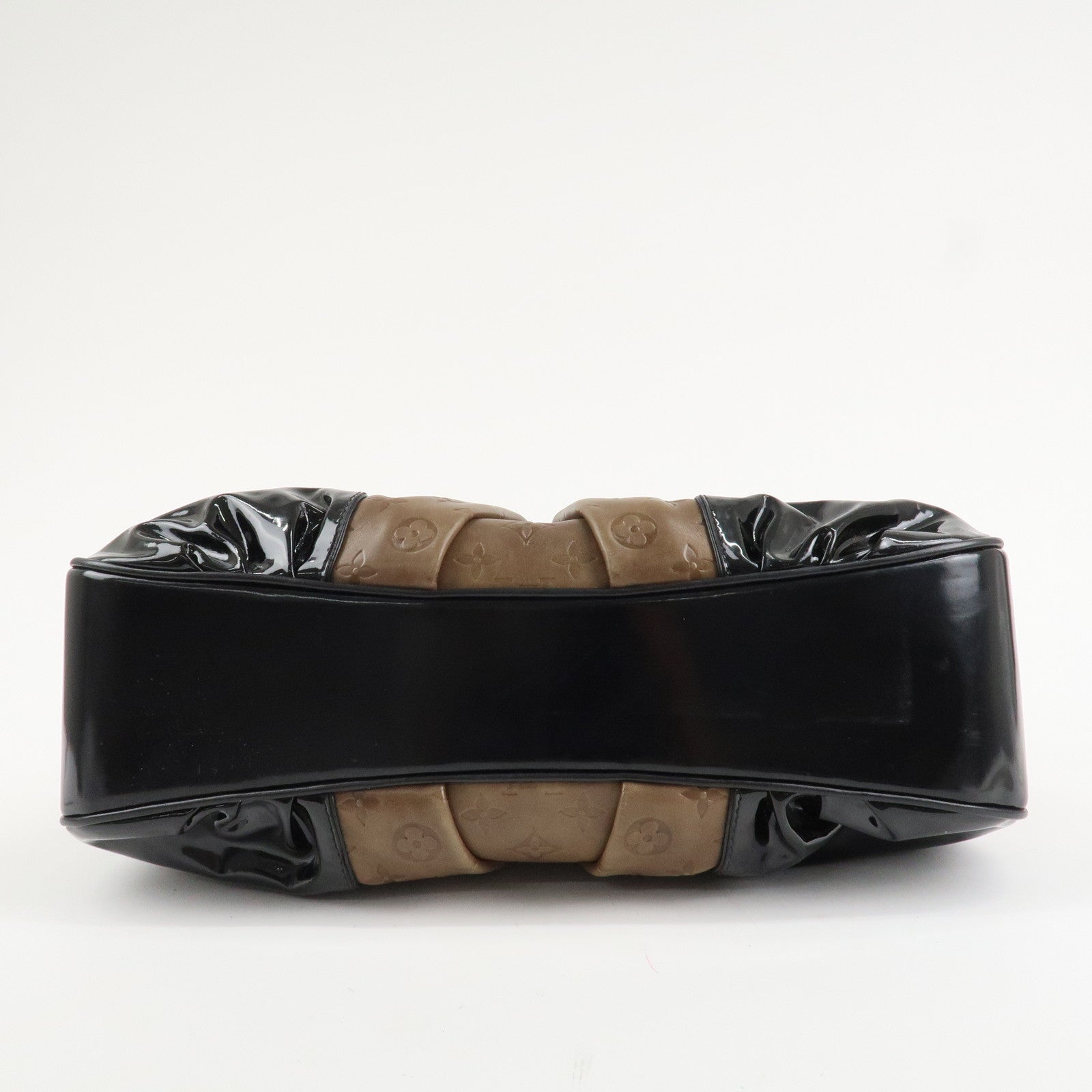 Louis Vuitton Monogram Patent Embossed Leather Shoulder Bag M95296 Used