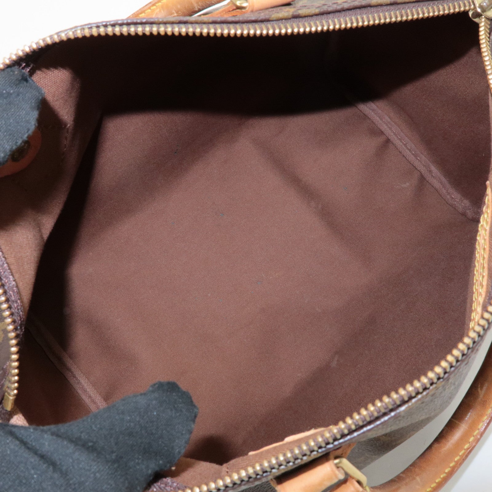 Louis Vuitton Monogram Speedy 30 Hand Bag Boston Bag M41526 Used