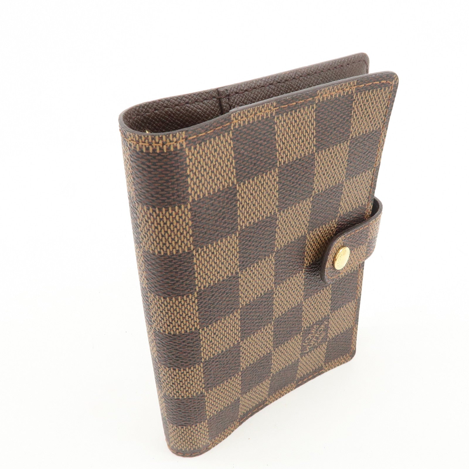 Louis Vuitton Damier Agenda PM Planner Cover Damier Ebene R20700
