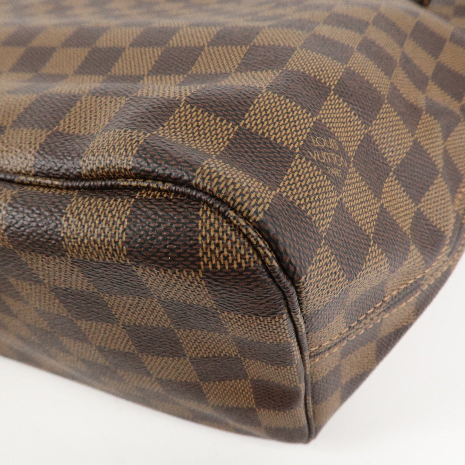 Louis Vuitton Damier Neverfull MM Tote Bag Shoulder Bag N51105 Used