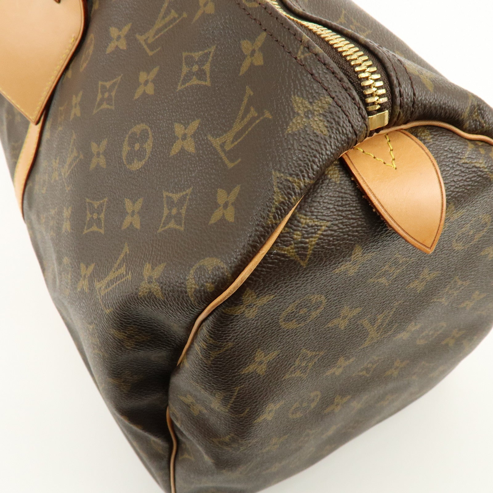 Louis Vuitton Monogram Keep All 55 Boston Bag Brown M41424