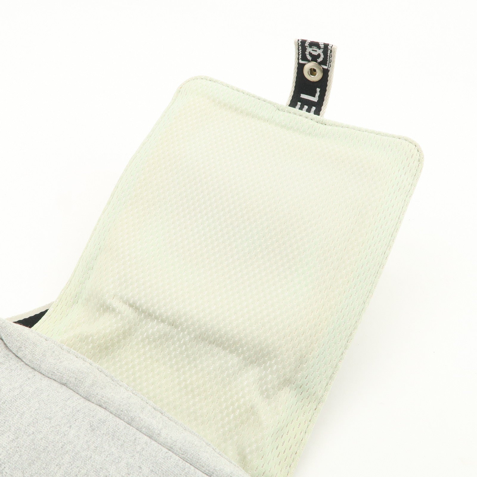CHANEL Sport Line Cotton Jersey Waist Bag Body Bag Grey