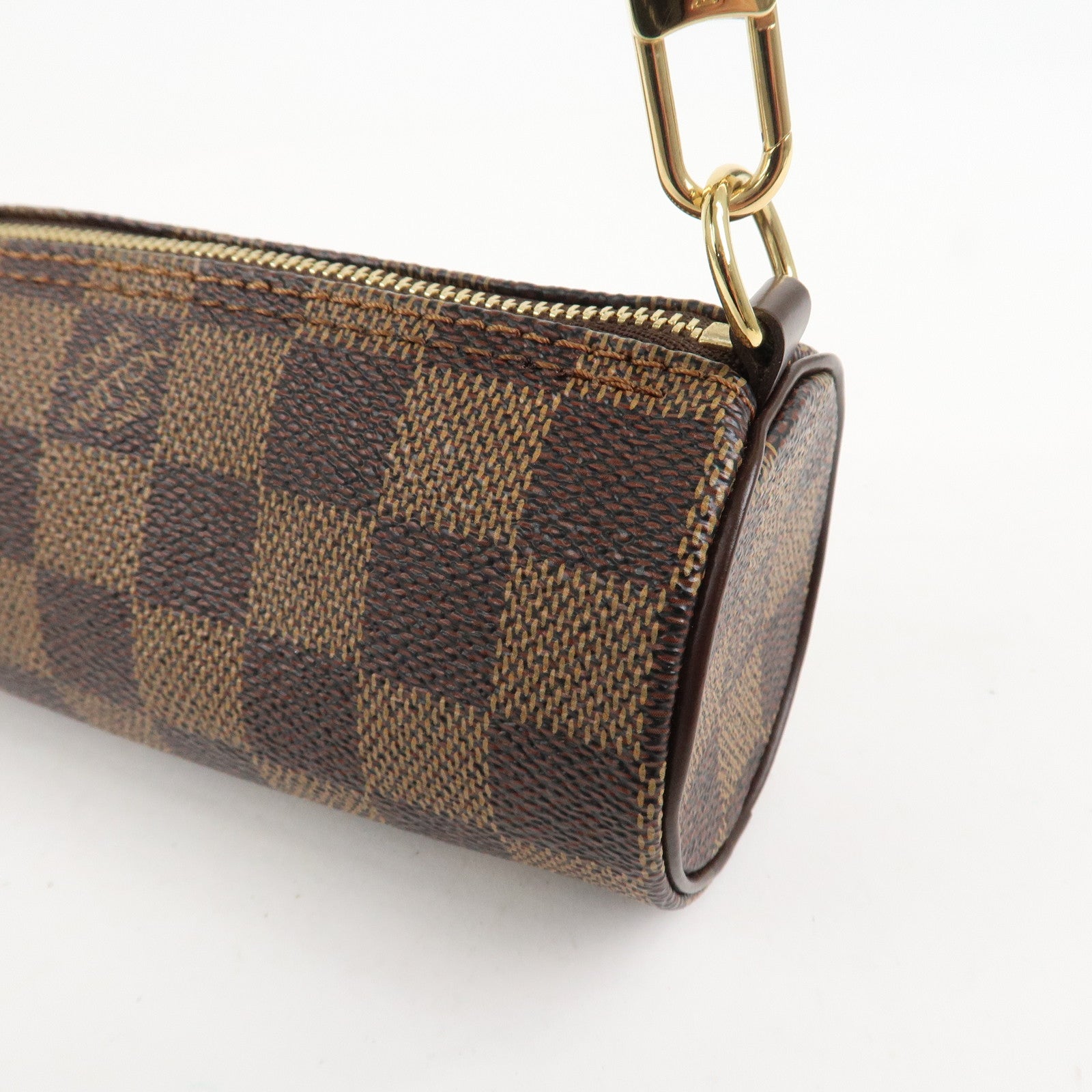 Louis Vuitton Damier Mini Pouch for Papillon Bag Damier Ebene