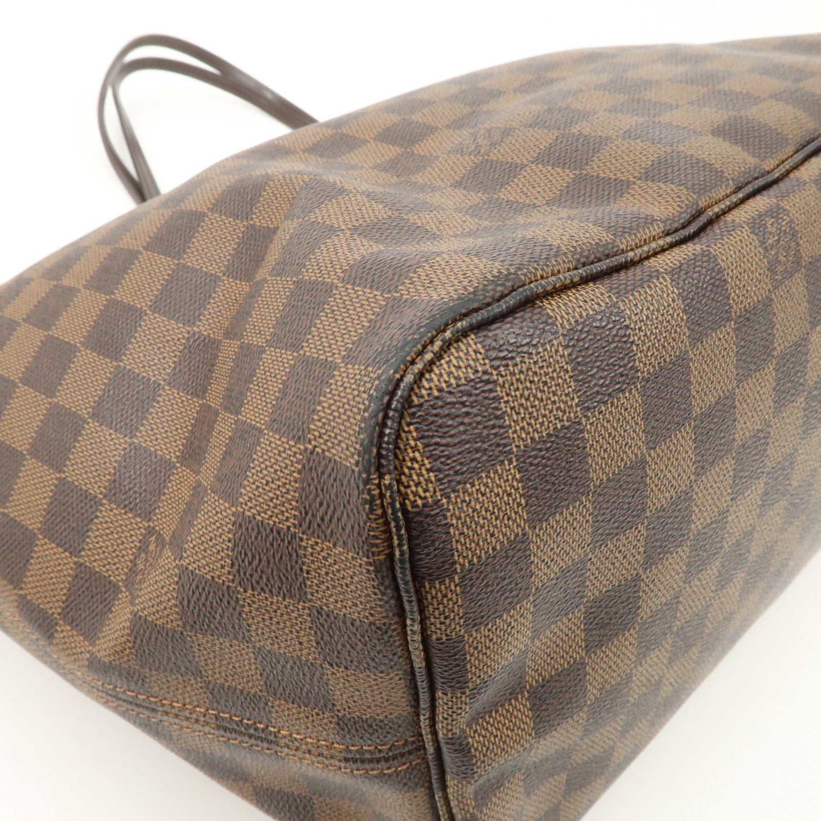 Louis Vuitton Damier Ebene Neverfull GM Tote Bag N51106 Used