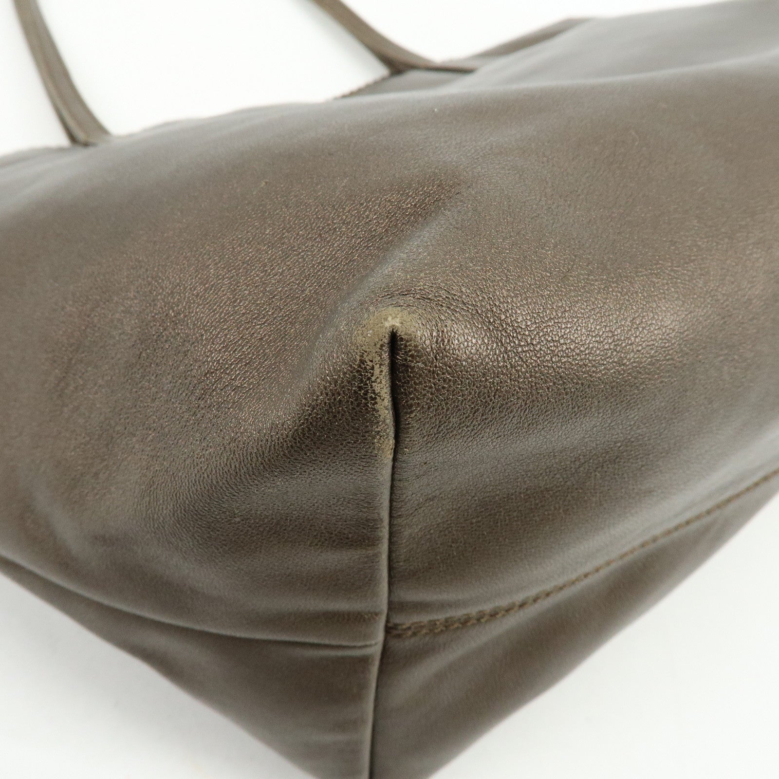 LOEWE Anagram Nappa Leather Tote Bag Hand Bag Bronze