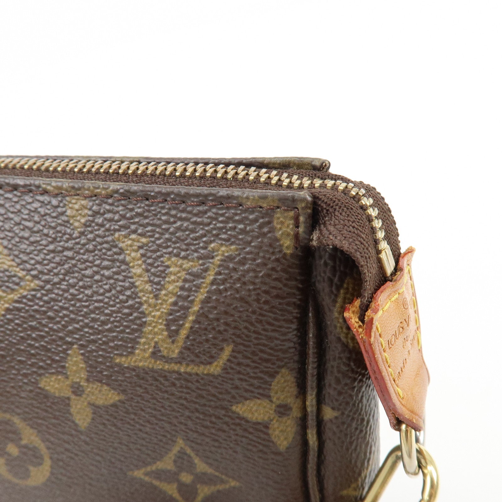 Louis Vuitton Monogram Pochette Accessoires Pouch Hand Bag M51980