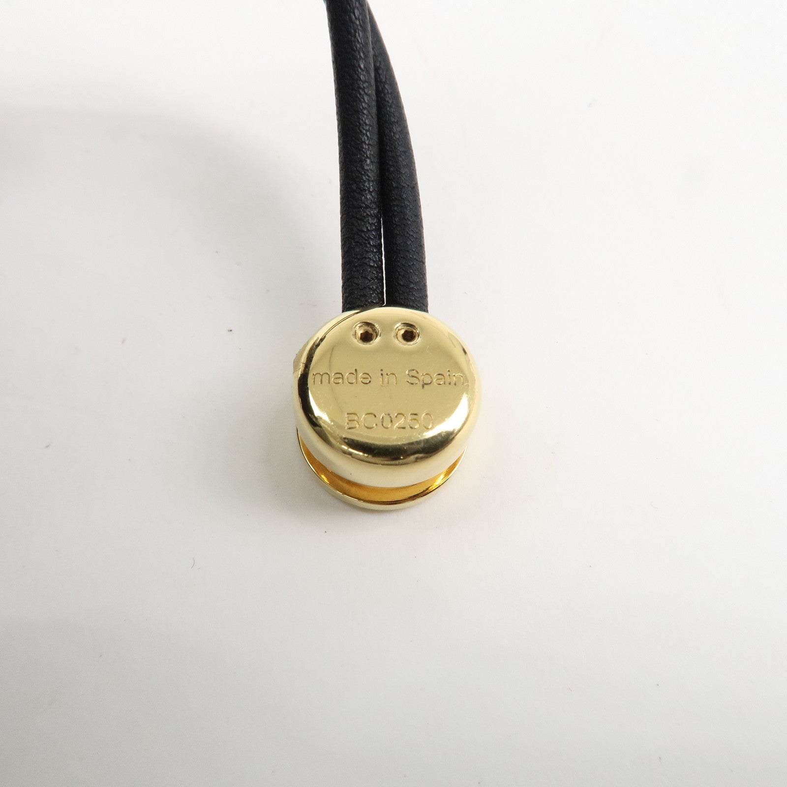 Louis Vuitton Monogram Keep a Secret Bracelet Black M6678E Used