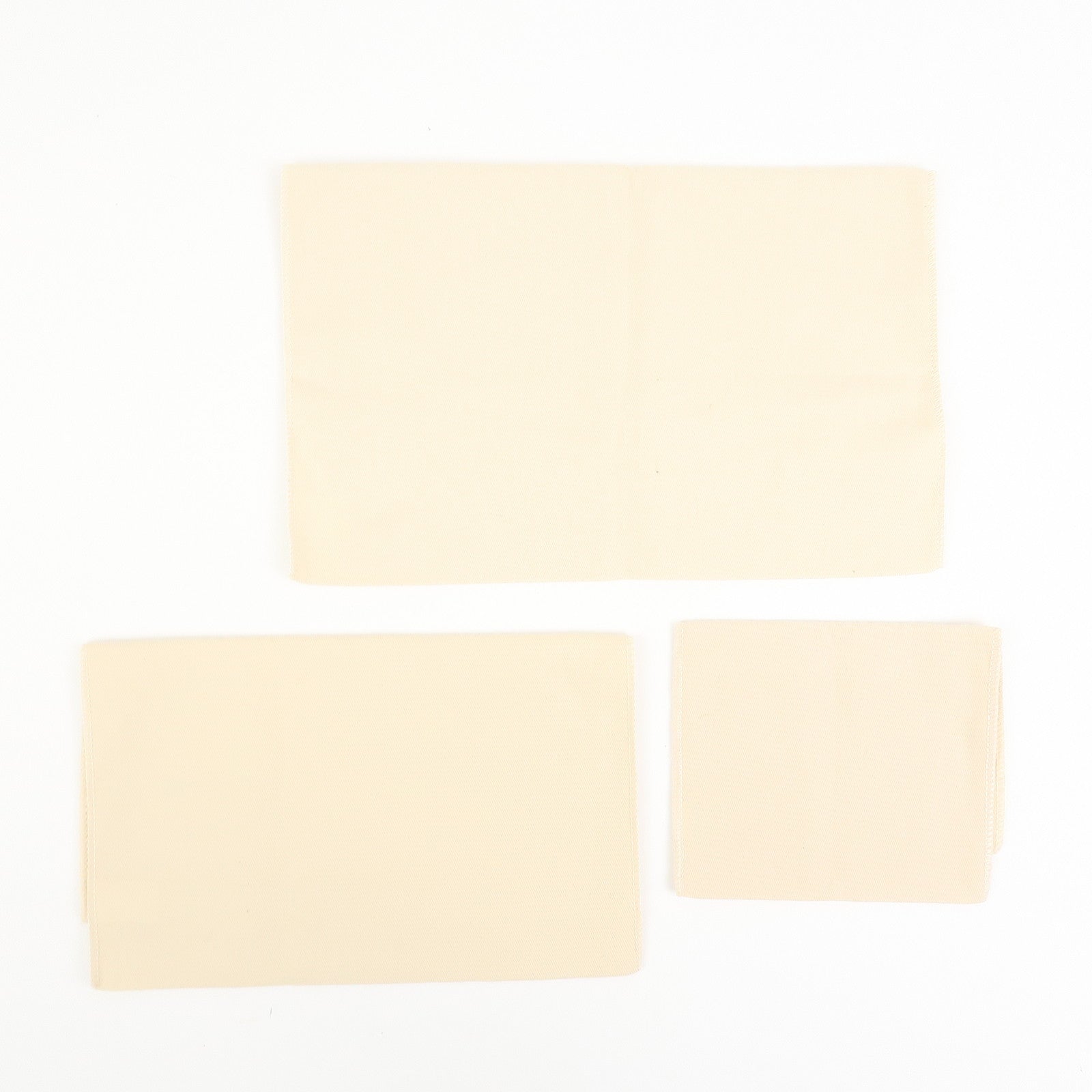 Louis Vuitton Set of 17 Dust Bag Storage Bag Flap Drawstring Beige