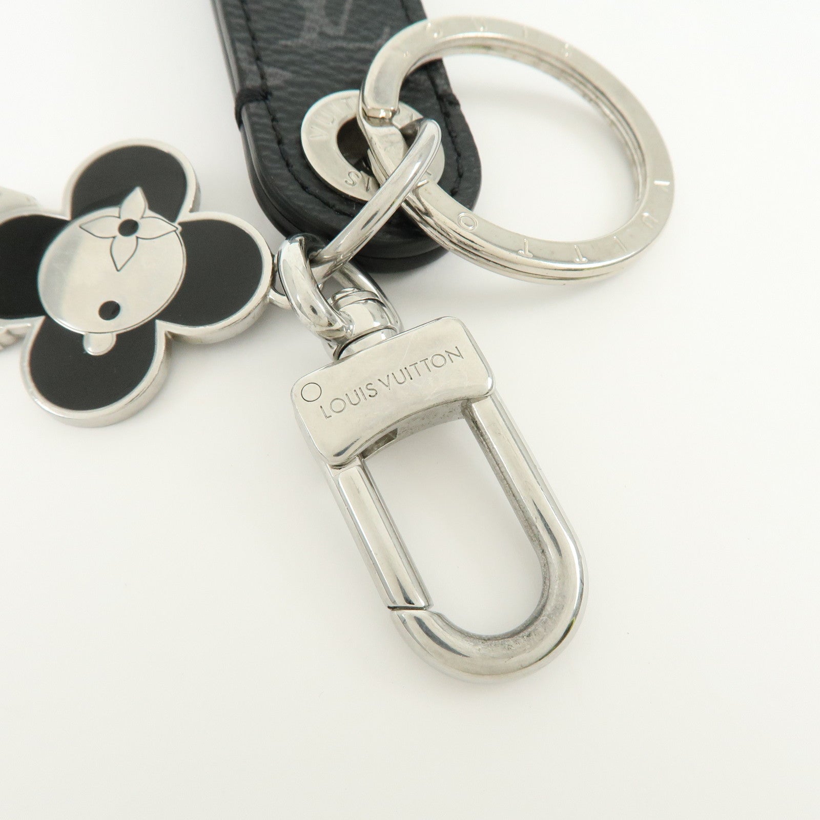 Louis Vuitton Monogram Eclipse Dragonne Vivienne Key Charm 01821