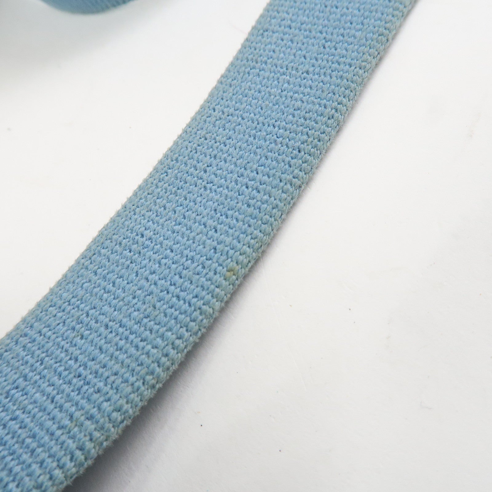 HERMES Leather Rodeo Du Shoulder Bag H Logo Light Blue