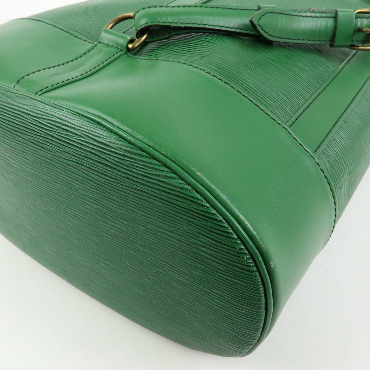 Louis Vuitton Epi Leather Randonnee GM Shoulder Bag Green M43084