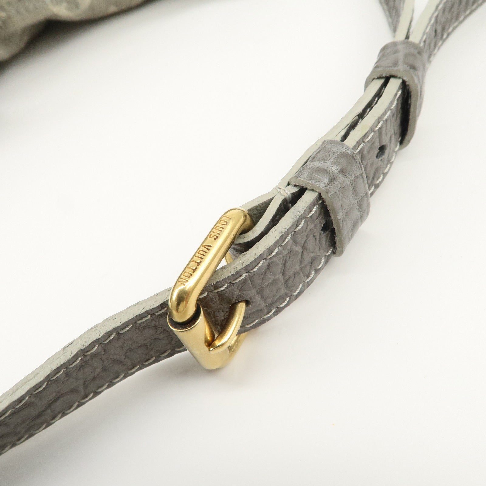 Louis Vuitton Monogram Denim Slightly Shoulder Bag Green M95834