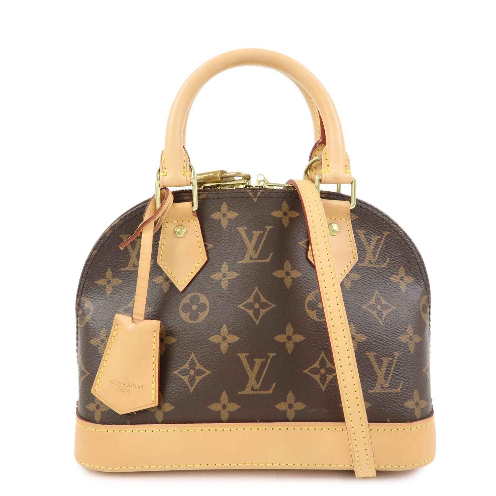 Louis Vuitton Monogram Alma BB 2Way Hand Bag Shoulder Bag M53152