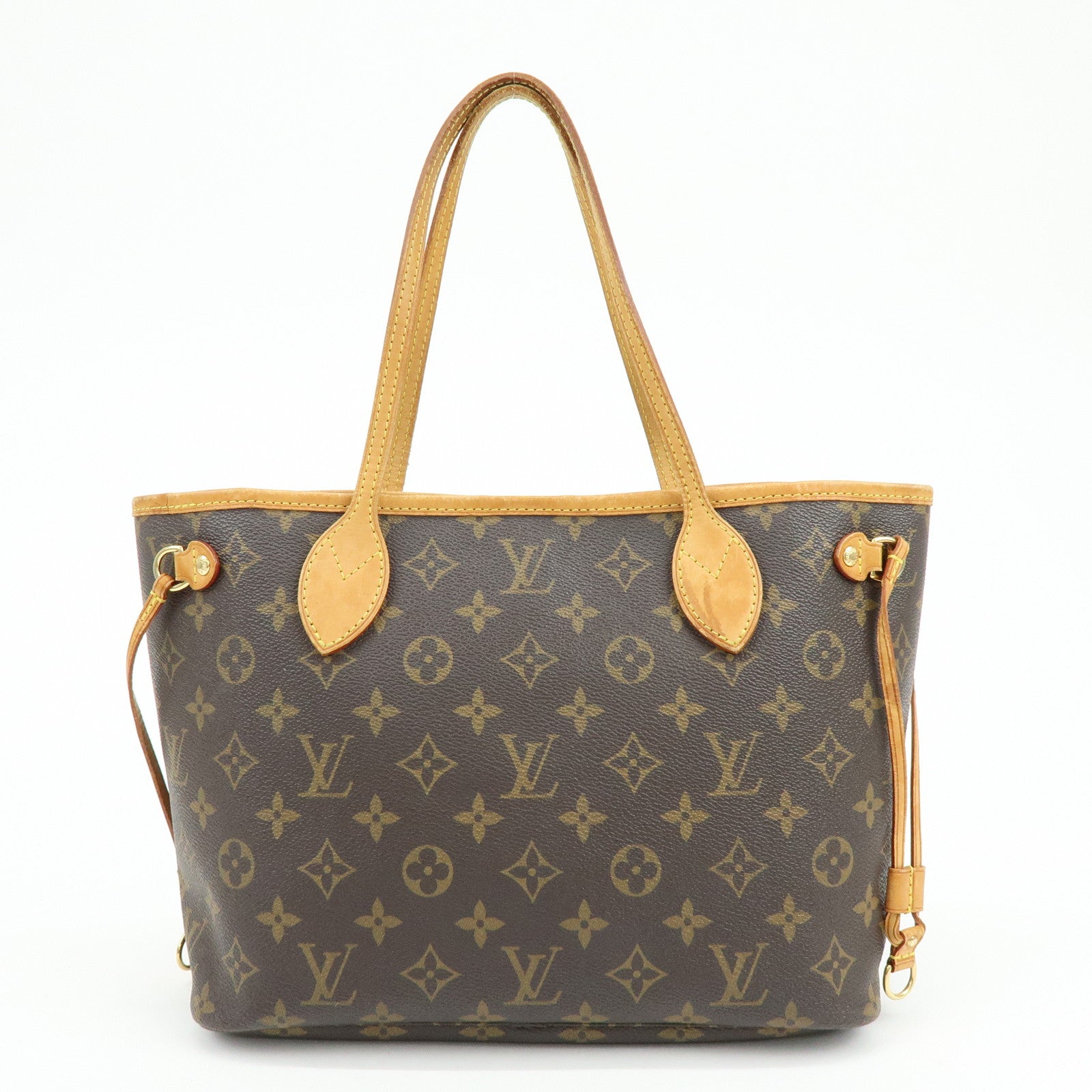 Louis Vuitton Monogram Neverfull PM Tote Bag Hand Bag M40155