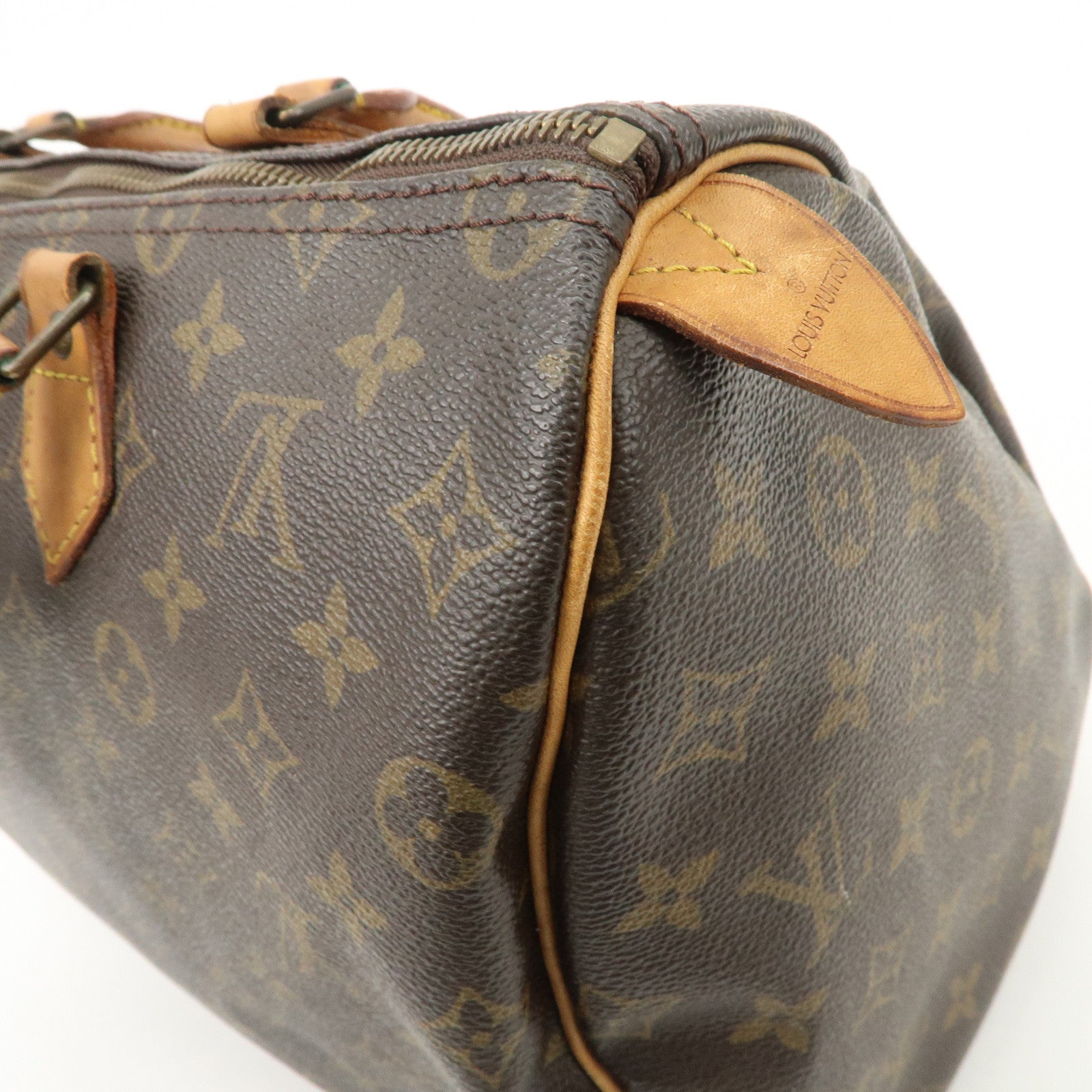 Louis Vuitton Monogram Speedy 35 Hand Bag Boston Bag M41524 Used
