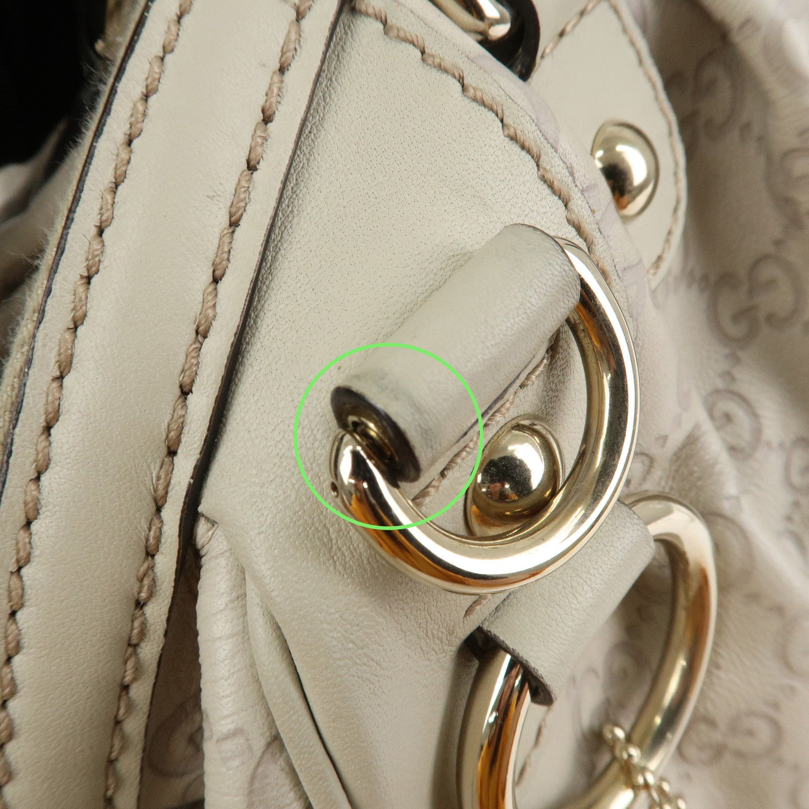 GUCCI Sukey Guccissima Guccissima Leather 2WAY Bag Hand Bag 364841