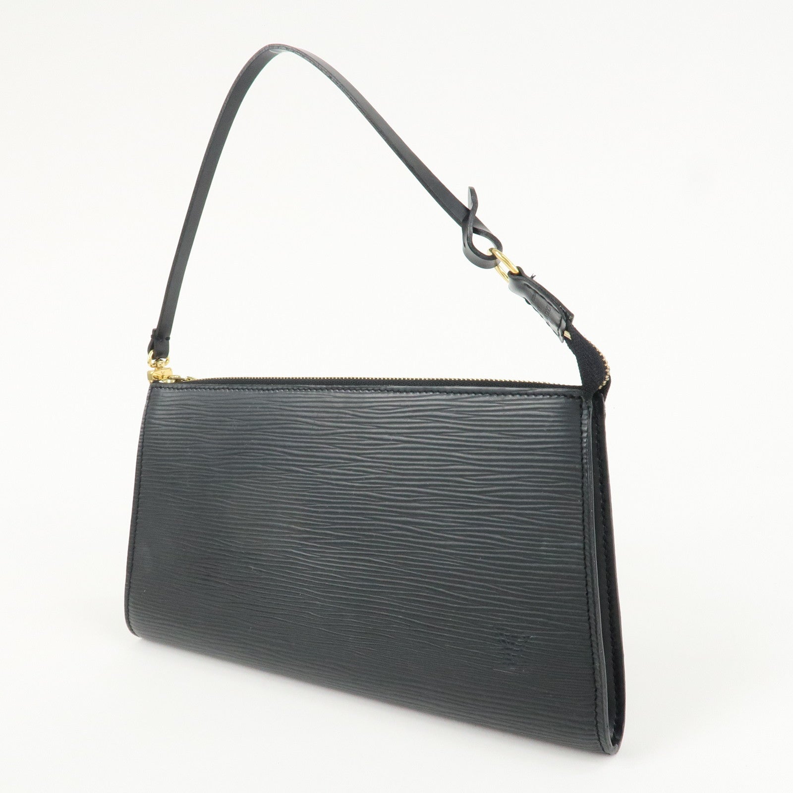 Louis Vuitton Epi Pochette Accessoires Hand Bag Noir M52942 Used