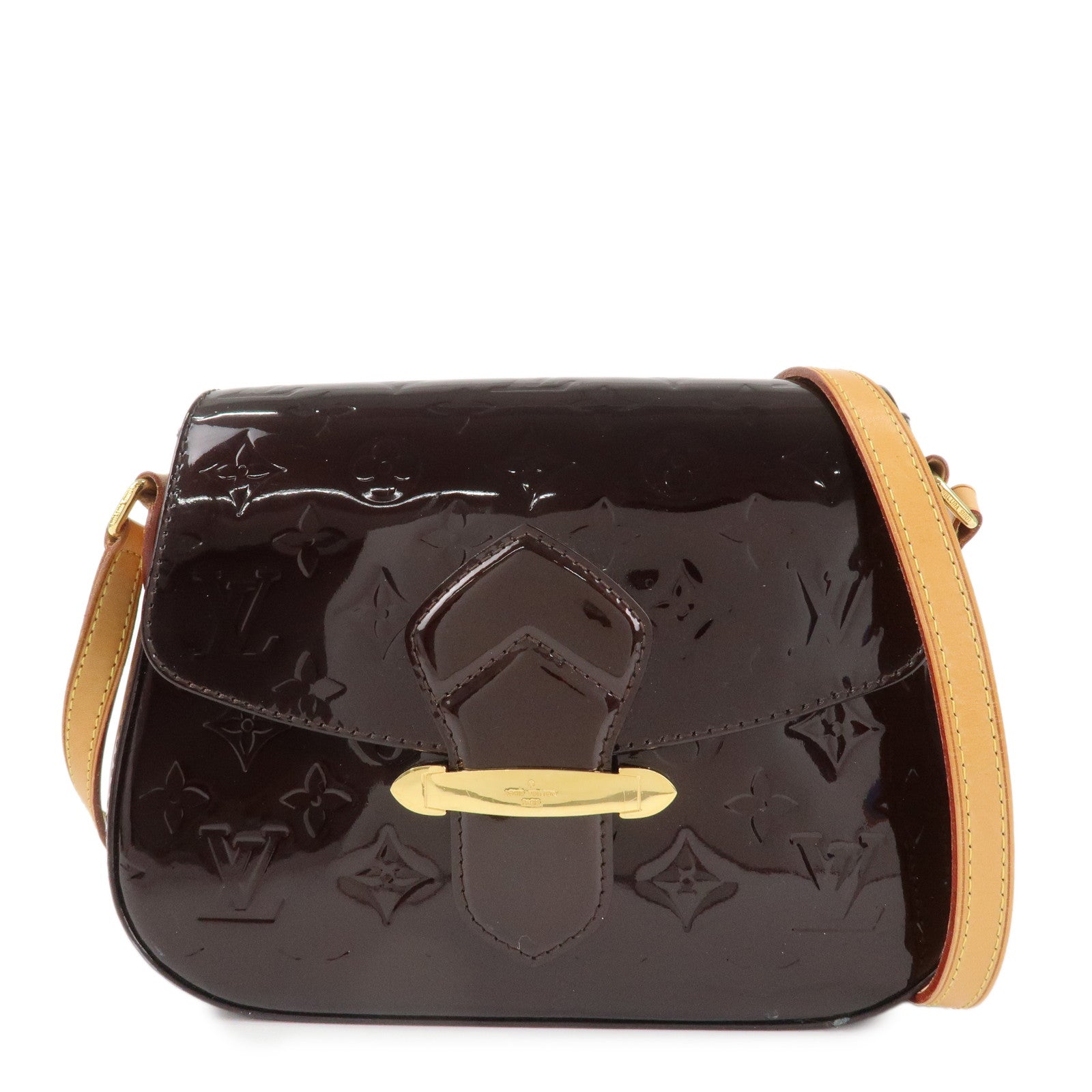 Louis Vuitton Monogram Vernis Leather Belleflower PM M91704 Used