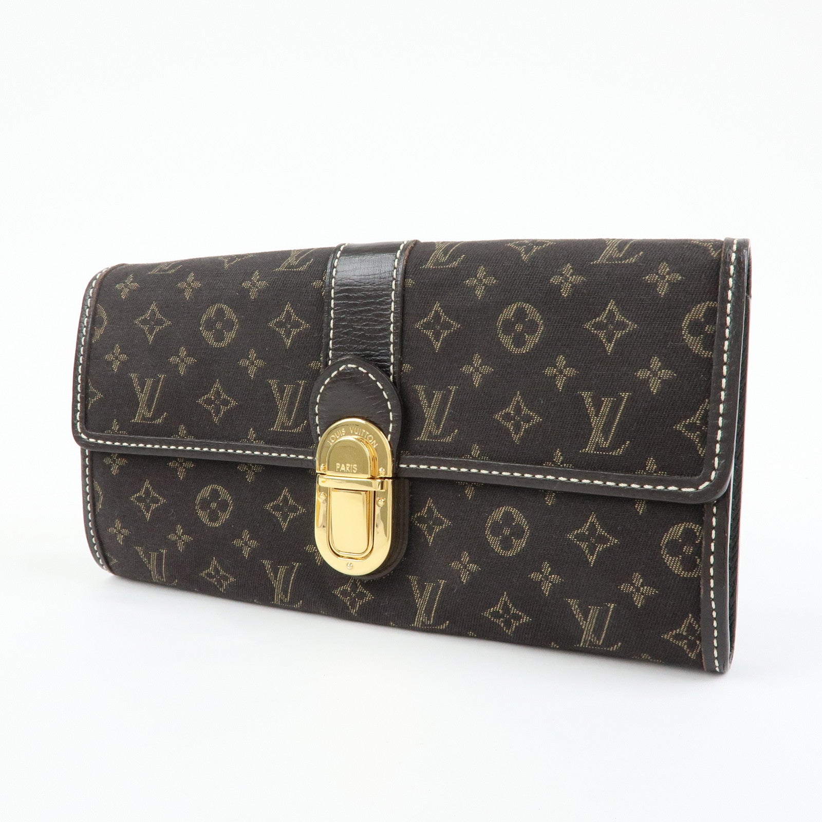 Louis Vuitton Monogram Idylle Portefeuille Sarah Long Wallet M63006