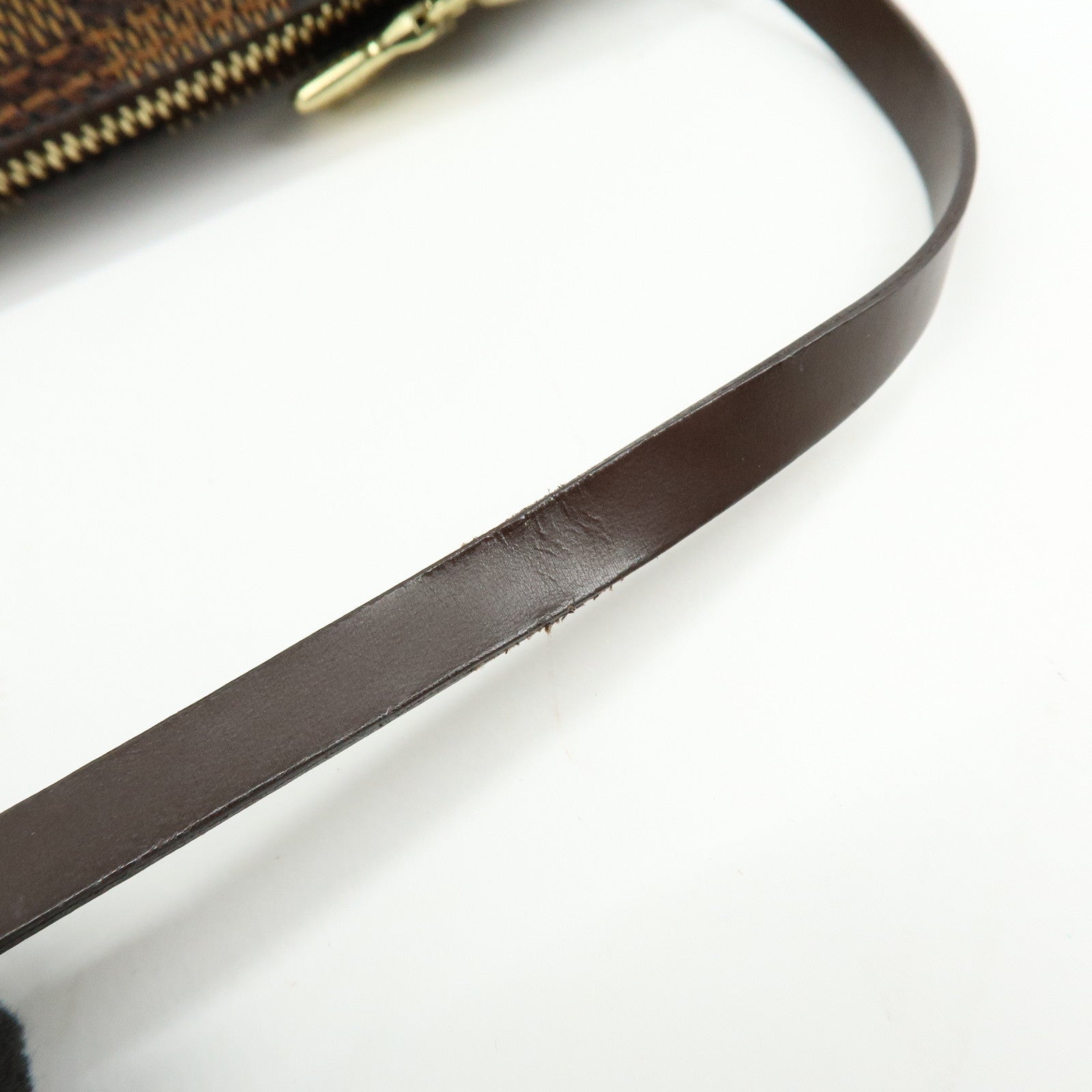 Louis Vuitton Damier Ebene Mini Pouch for Papillon Bag Brown