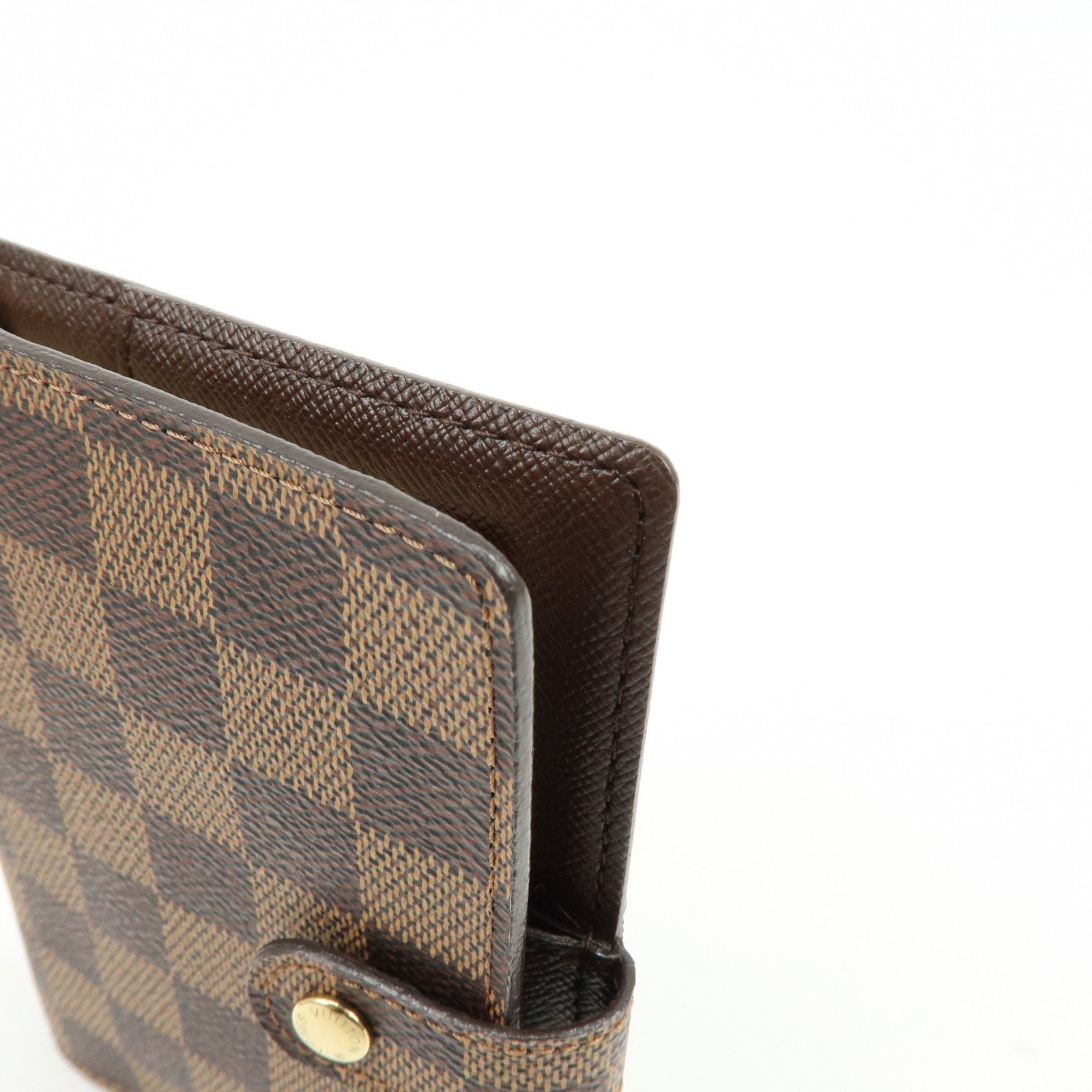 Louis Vuitton Damier Ebene Agenda PM Planner Cover Brown R20700
