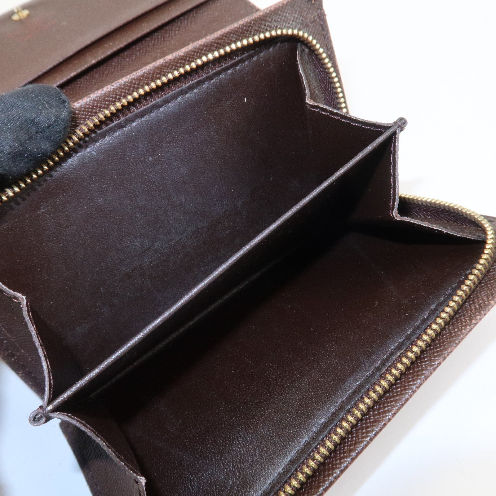 Louis Vuitton Damier Monogram Set of 2 Wallet M95233/N61730