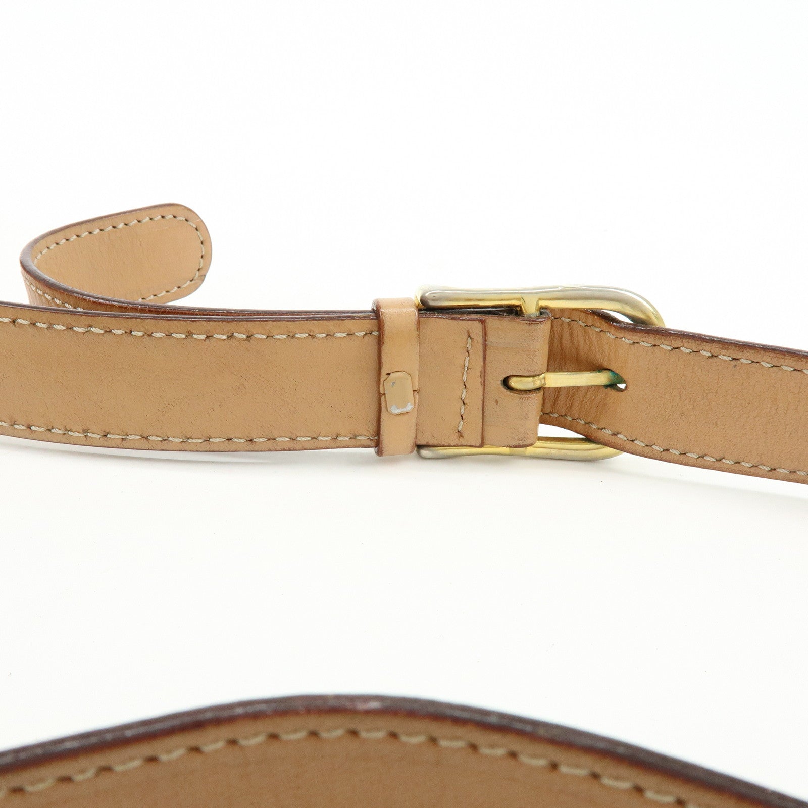 CELINE Macadam PVC Leather Shoulder Bag Crossbody Bag Brown