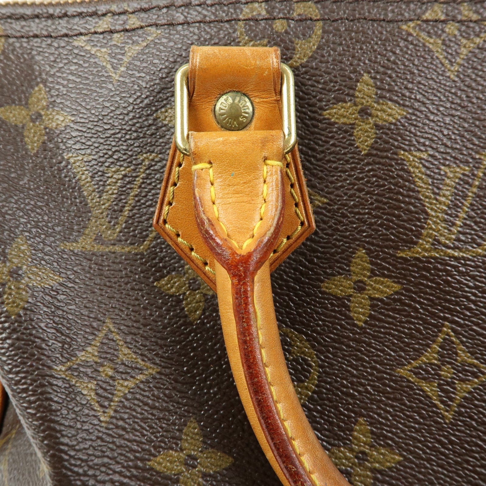 Louis Vuitton Monogram Speedy 25 Boston Bag Hand Bag Brown M41528
