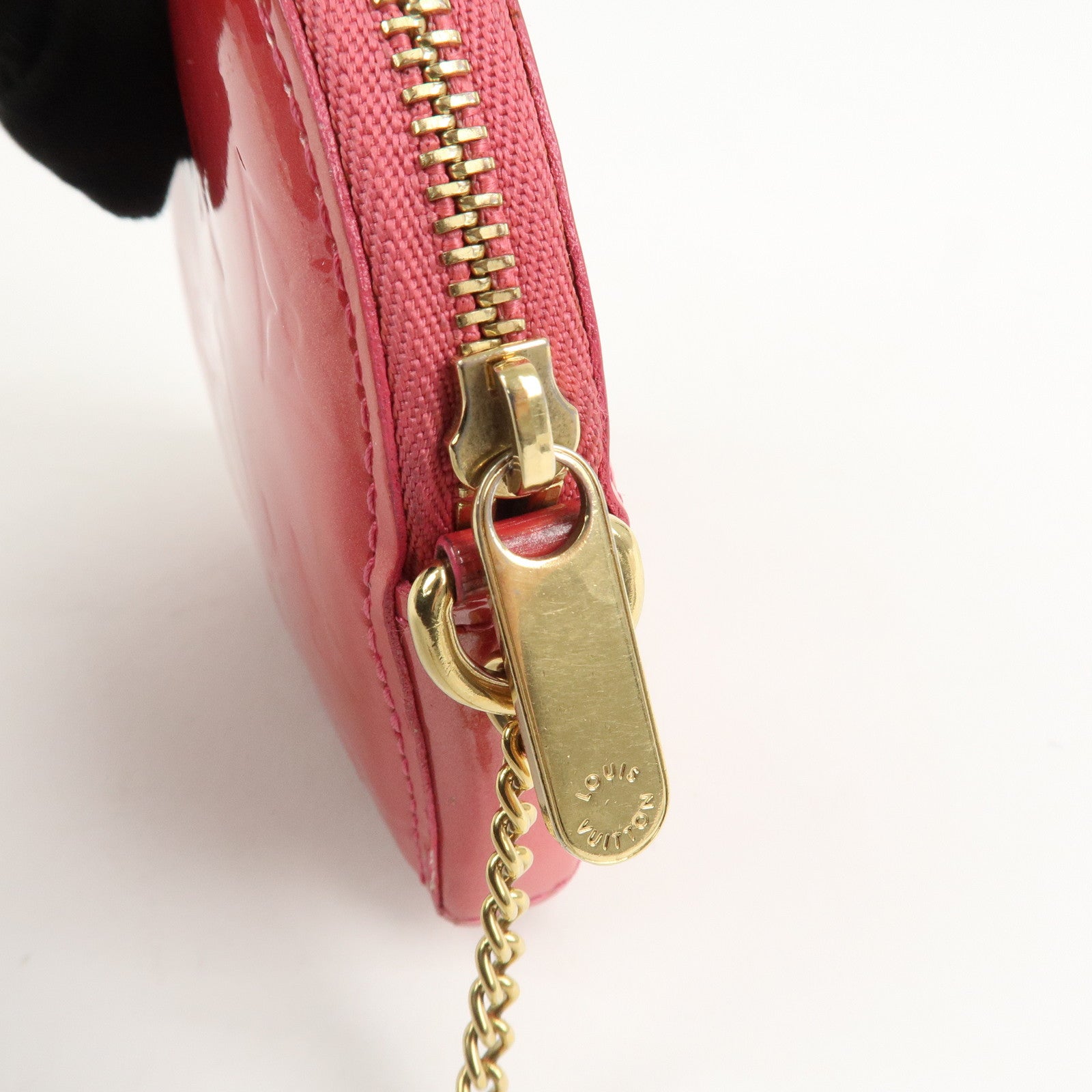 Louis Vuitton Monogram Vernis Porte Monnaie Coeur Coin Case M93562