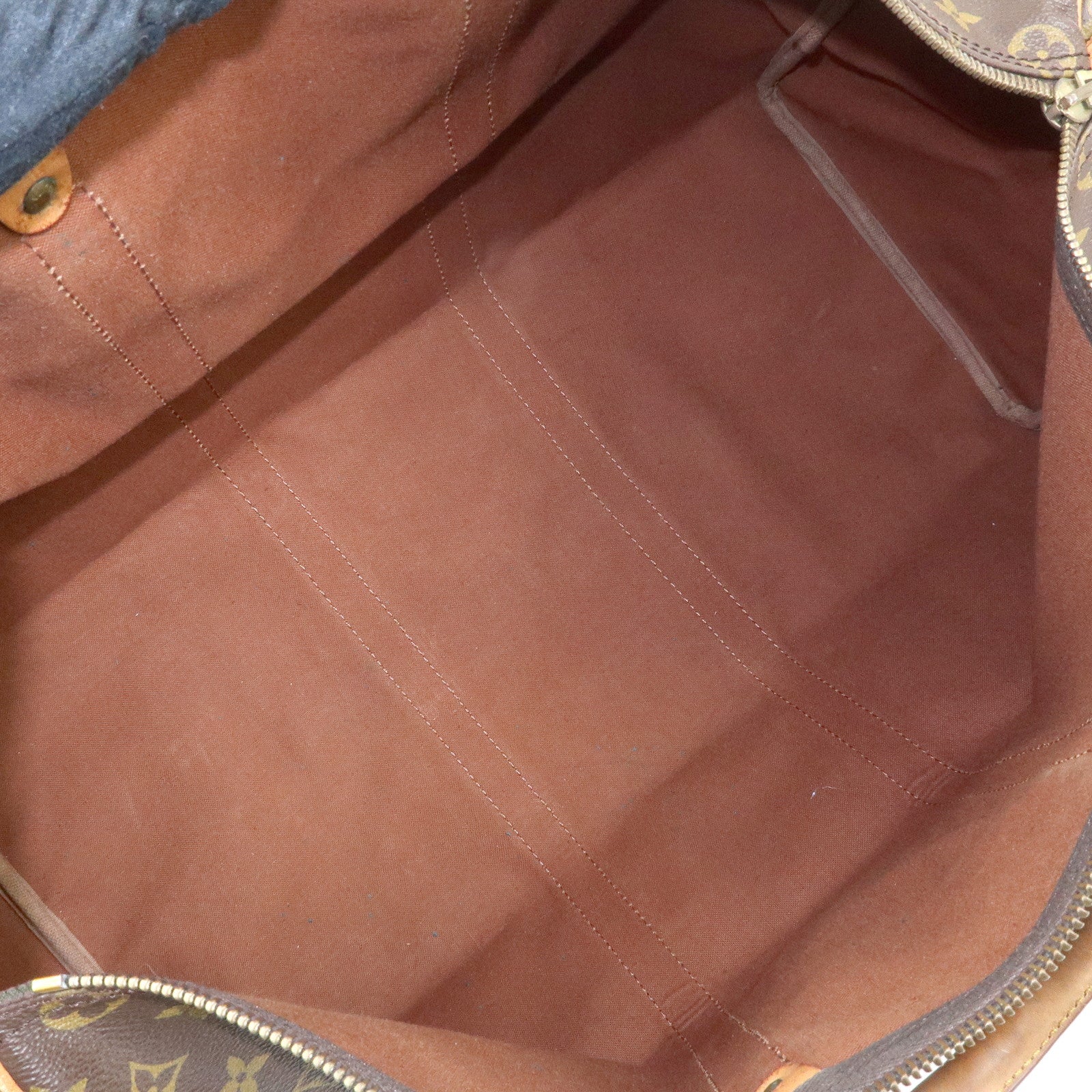 Louis Vuitton Monogram Keep All 50 Boston Bag Brown M41426