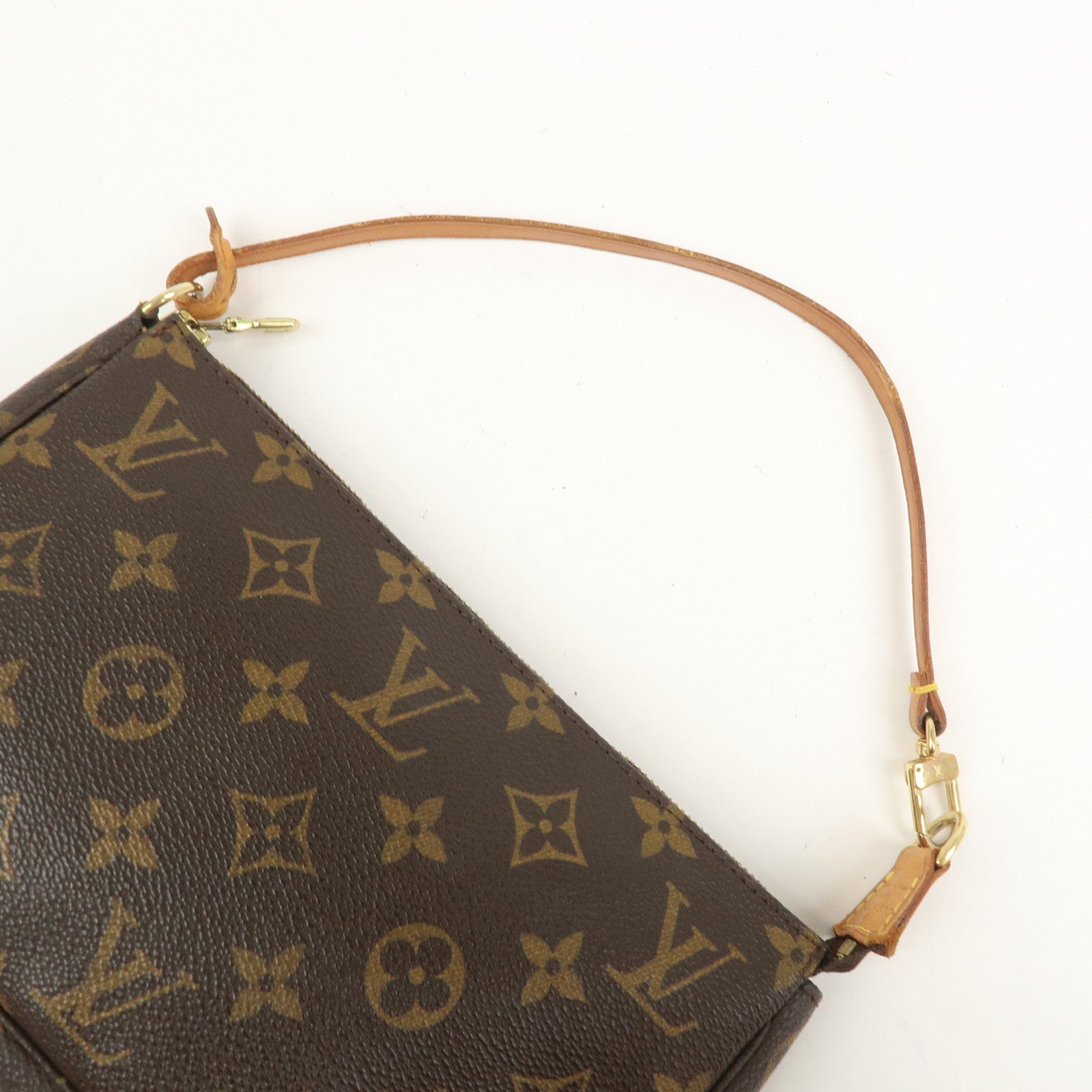 Louis Vuitton Monogram Pochette Accessoires Pouch Hand Bag M51980