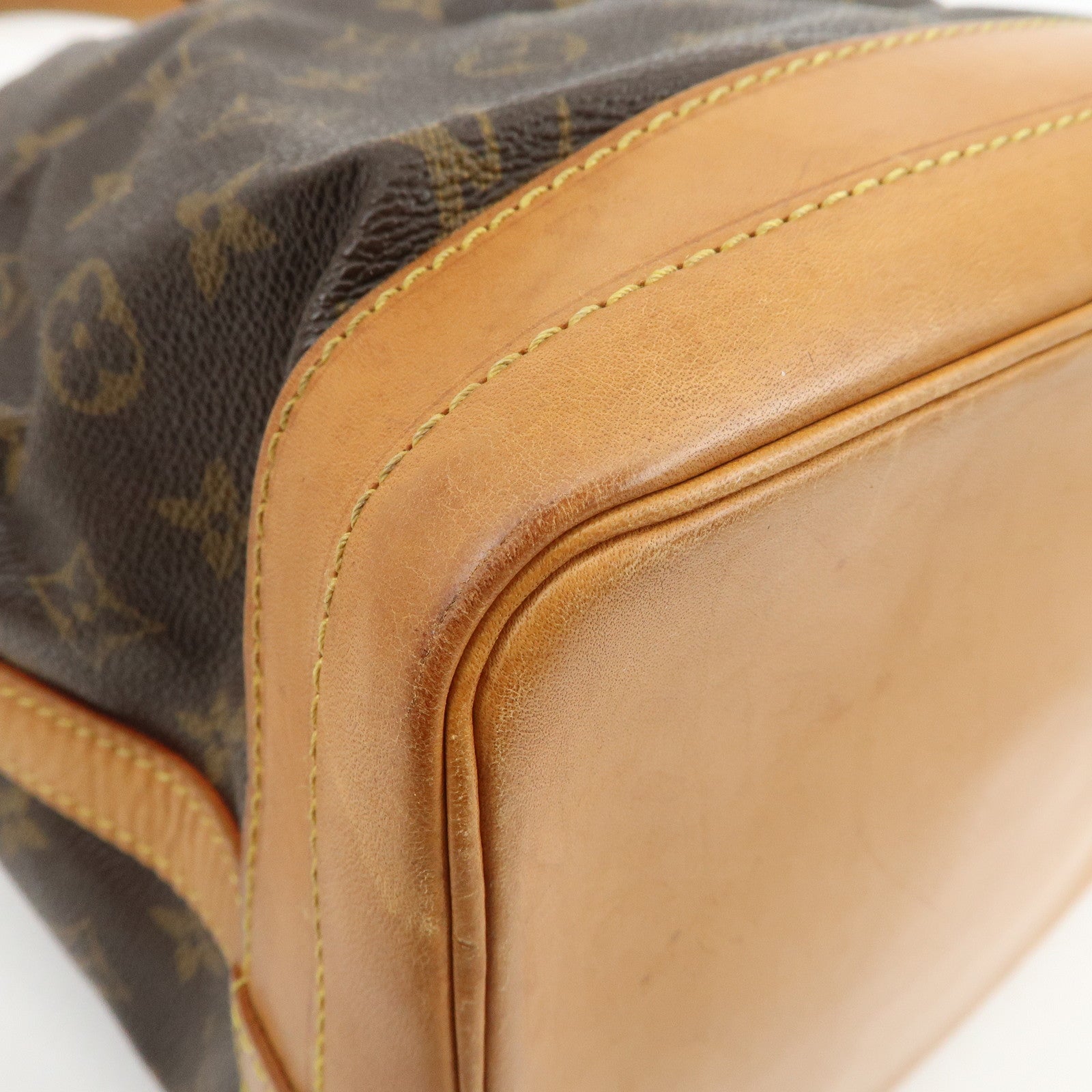 Louis Vuitton Monogram Noe Shoulder Bag Hand Bag Brown M42224