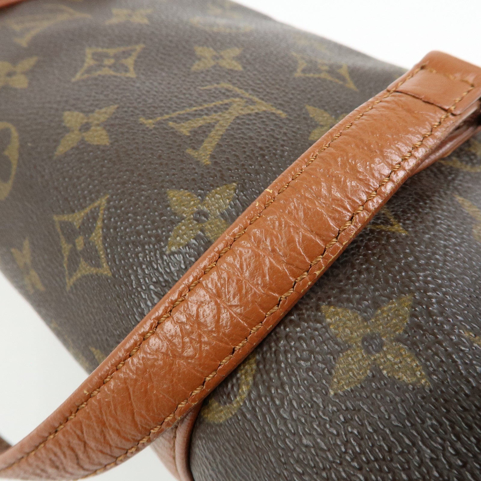 Louis Vuitton Monogram Papillon 30 Hand Bag Brown M51365