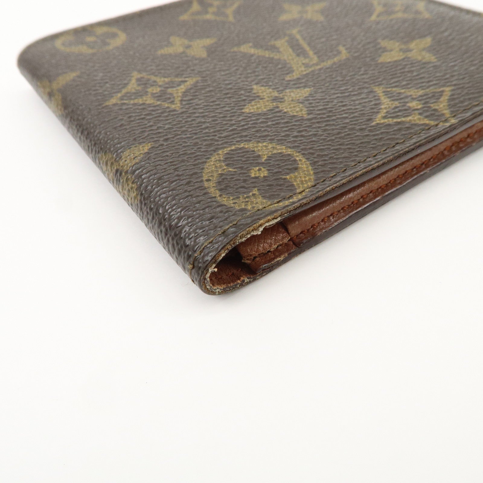 Louis Vuitton Monogram Set of 3 Wallet M61202 M61619 Used