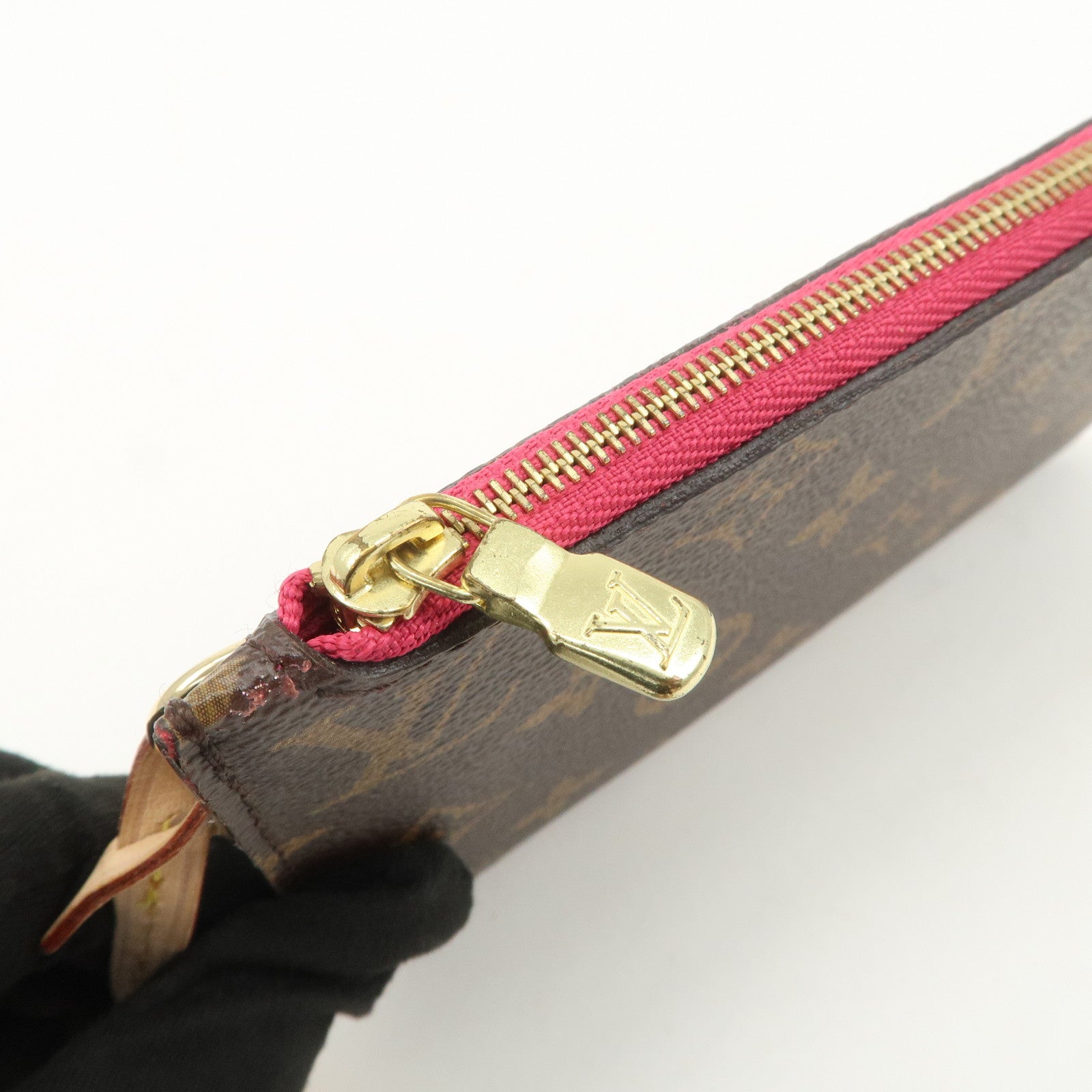 Louis Vuitton Monogram Canvas Pouch for Neverfull PM Tote Bag