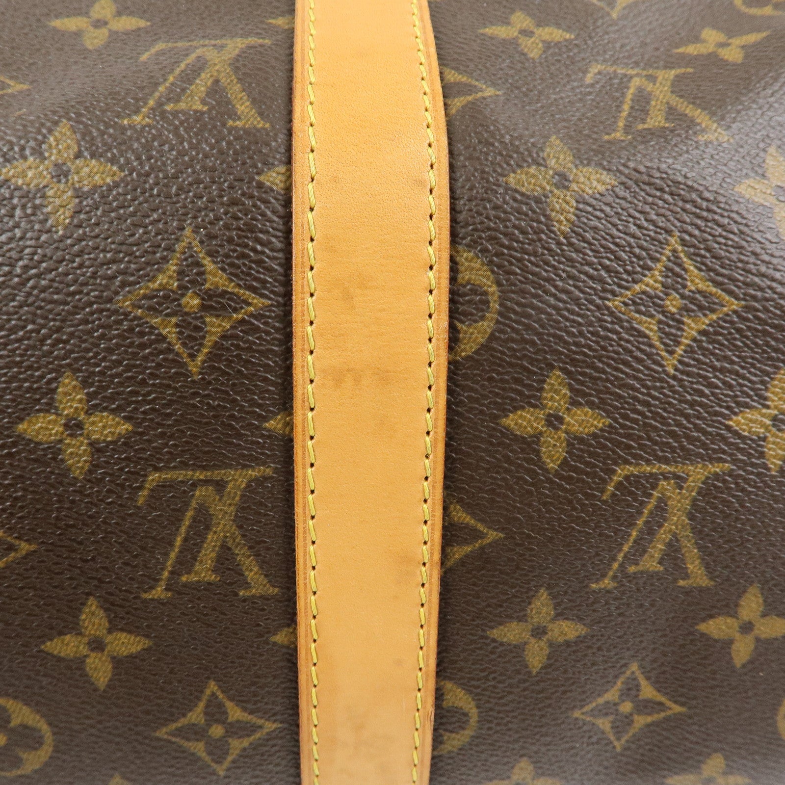 Louis Vuitton Monogram Keep All Bandouliere 50 Boston Bag M41416