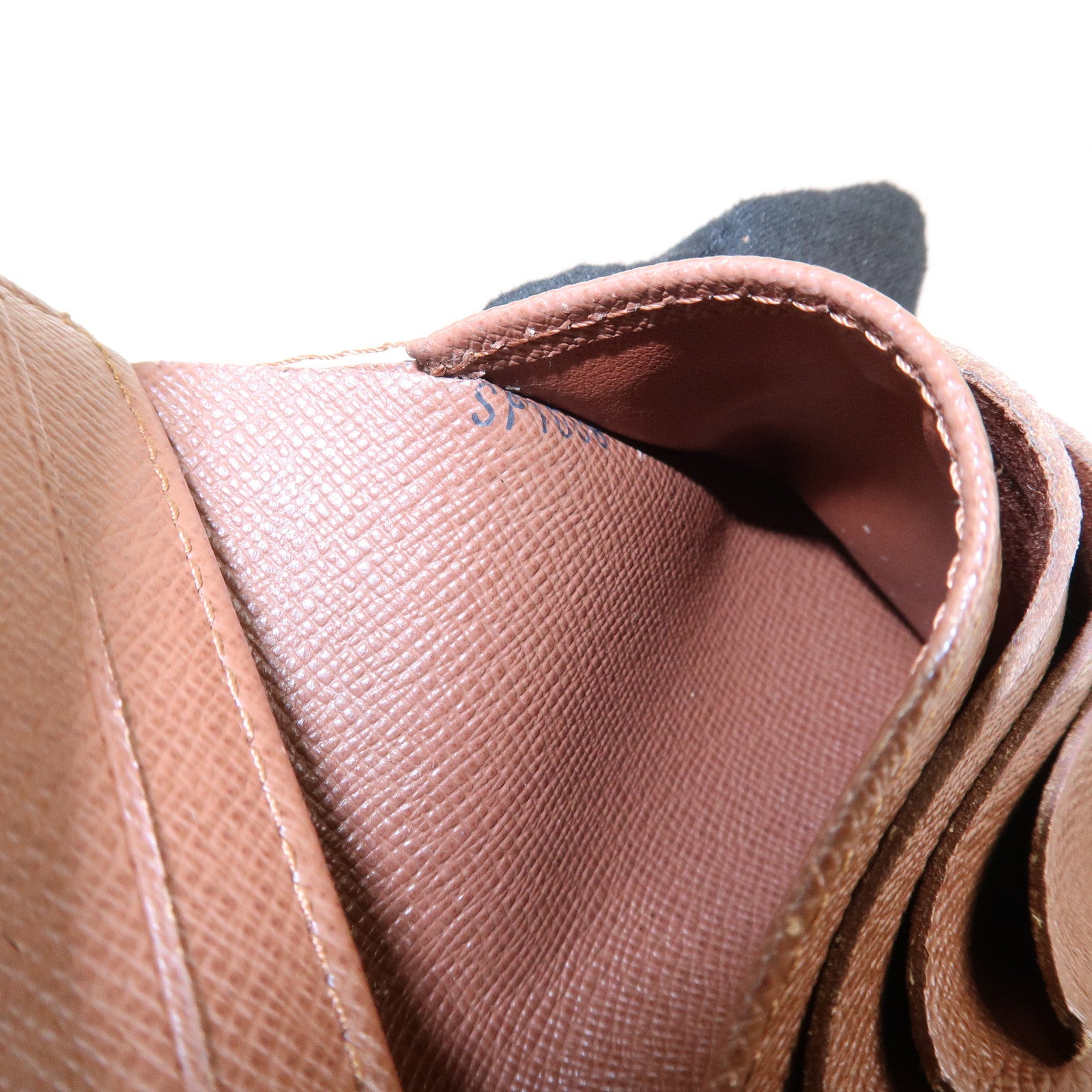 Louis Vuitton Monogram Porte Monnaie Billet Carte Credit M61652 Used