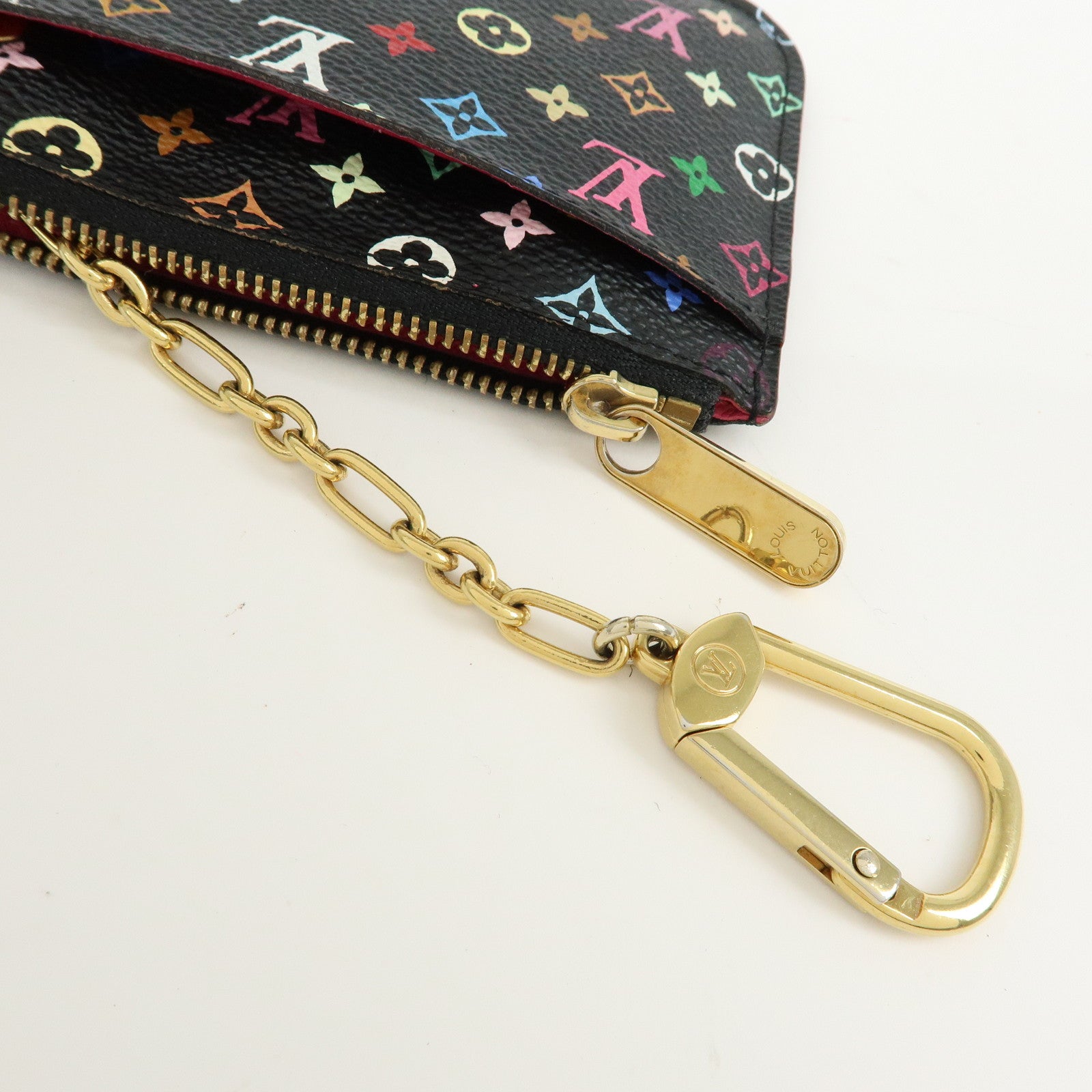 Louis Vuitton Monogram Multicolor Pochette Cles Coin Case M93735