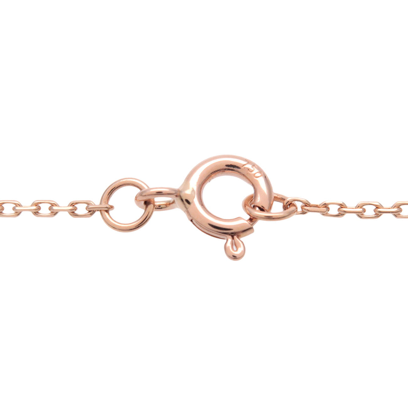 Louis Vuitton Star Blossom BB 1P Diamond Necklace K18PG Q93612