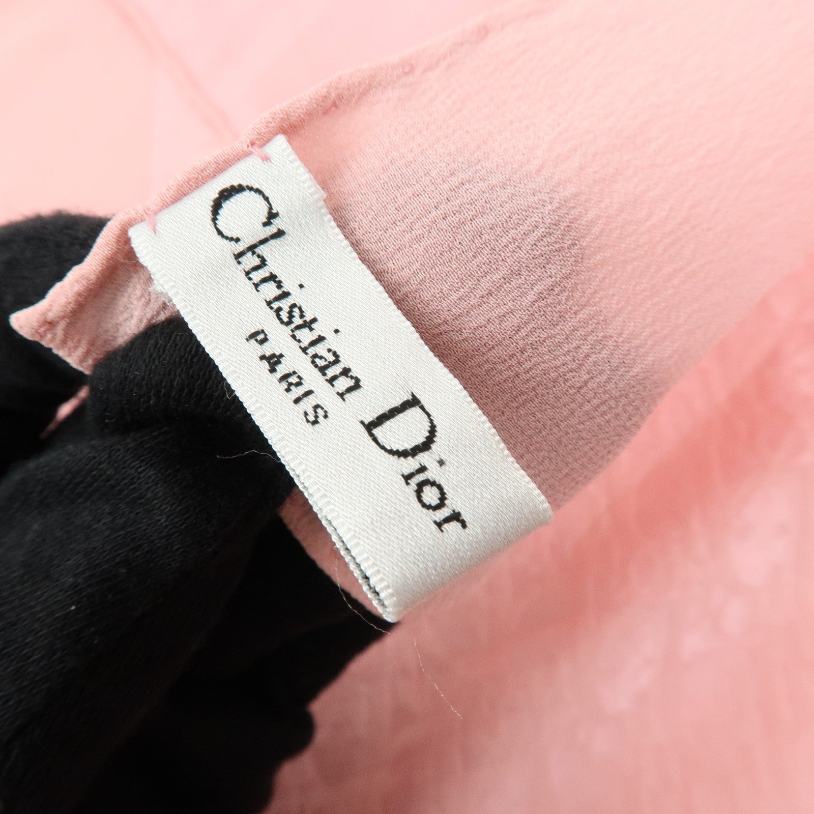 Christian Dior Trotter Silk 100% Scarf Pink