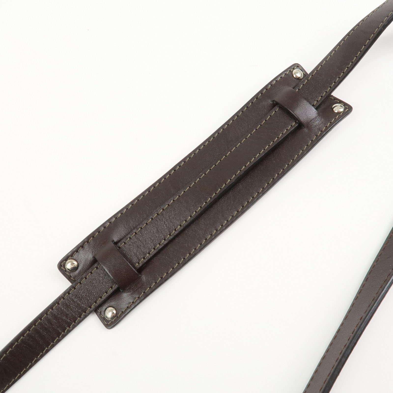 LOEWE Repeat Anagram Logo PVC Leather Shoulder Bag Crossbody Bag