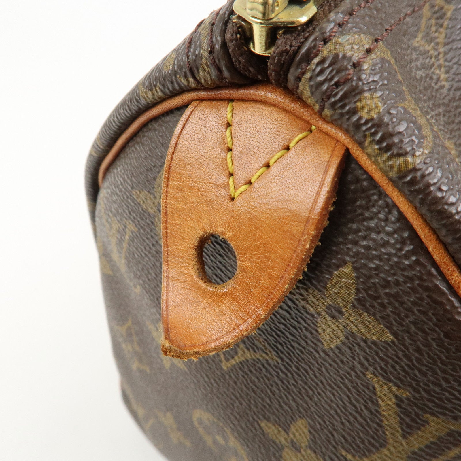 Louis Vuitton Monogram Speedy 25 Boston Bag Brown M41528