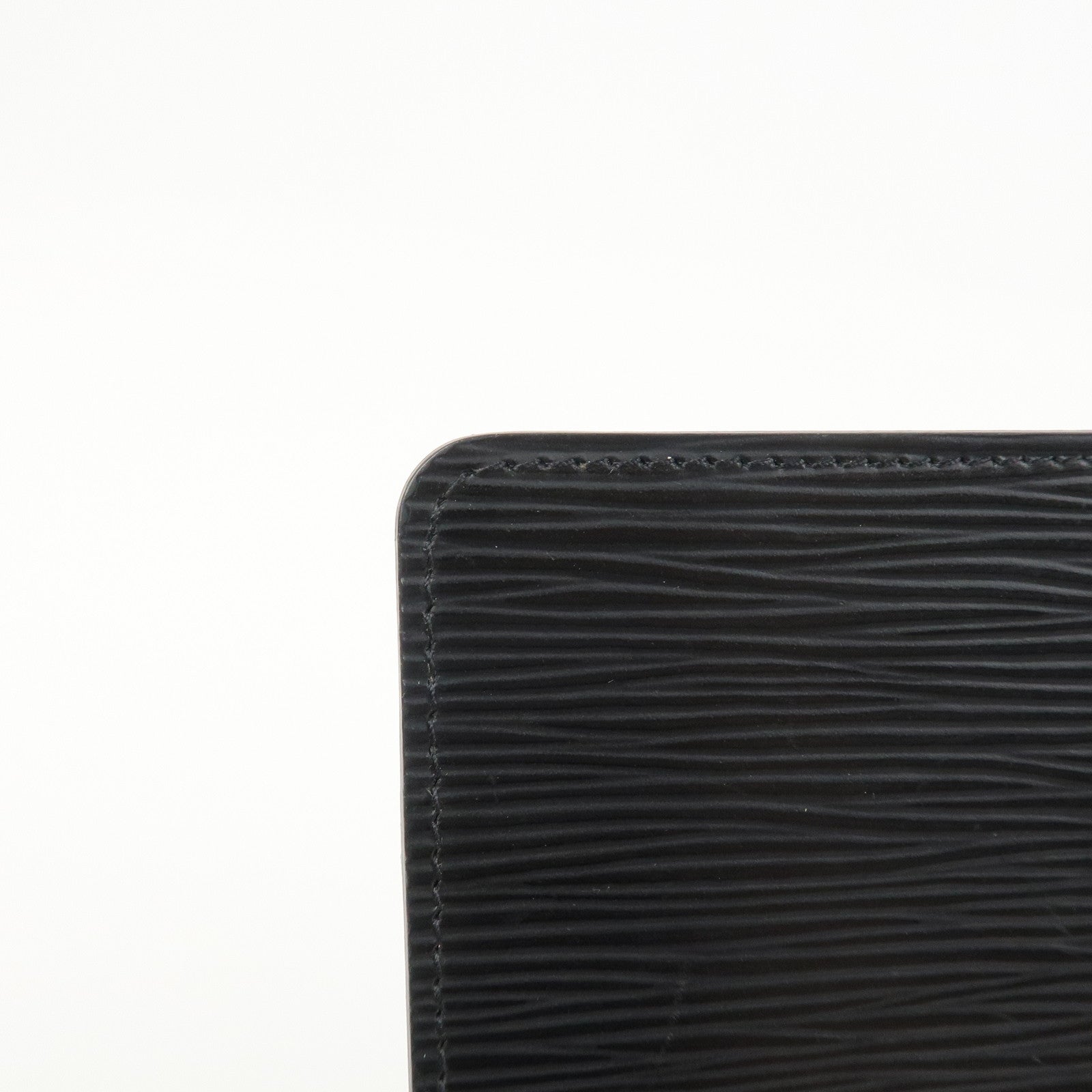 Louis Vuitton Epi Agenda MM Planner Cover Noir Black R20042
