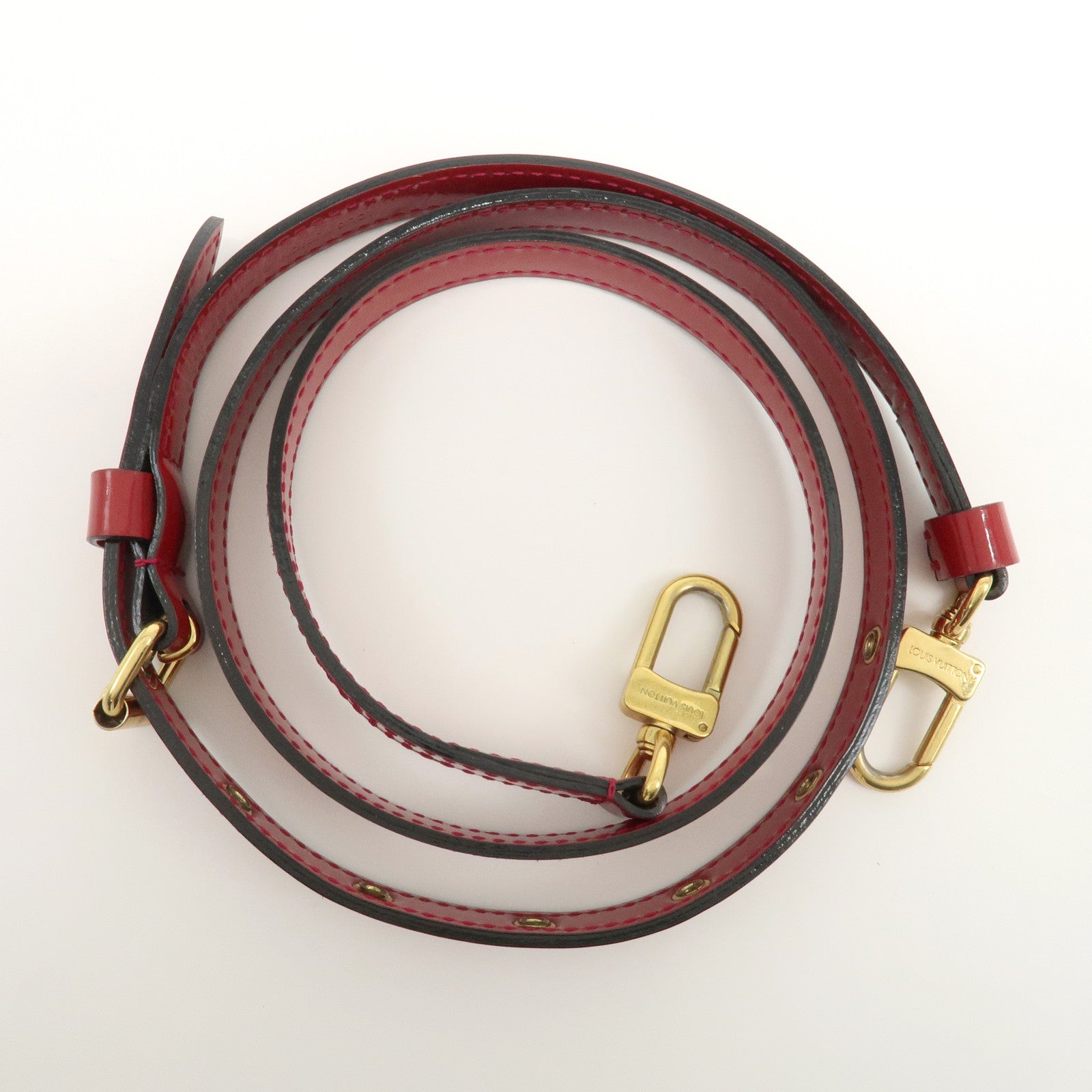 Louis Vuitton Vernis Adjustable Shoulder Strap 120cm 1.6cm Rouge
