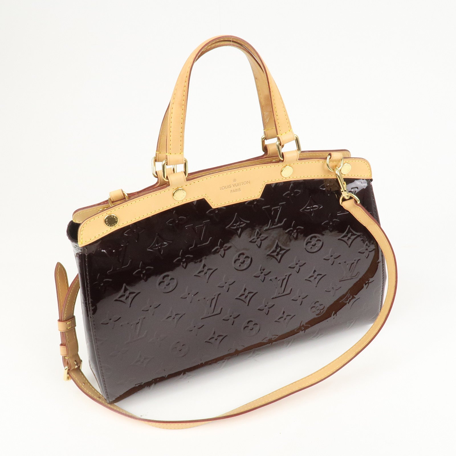 Louis Vuitton Monogram Vernis Brea MM 2Way Shoulder Bag M91619