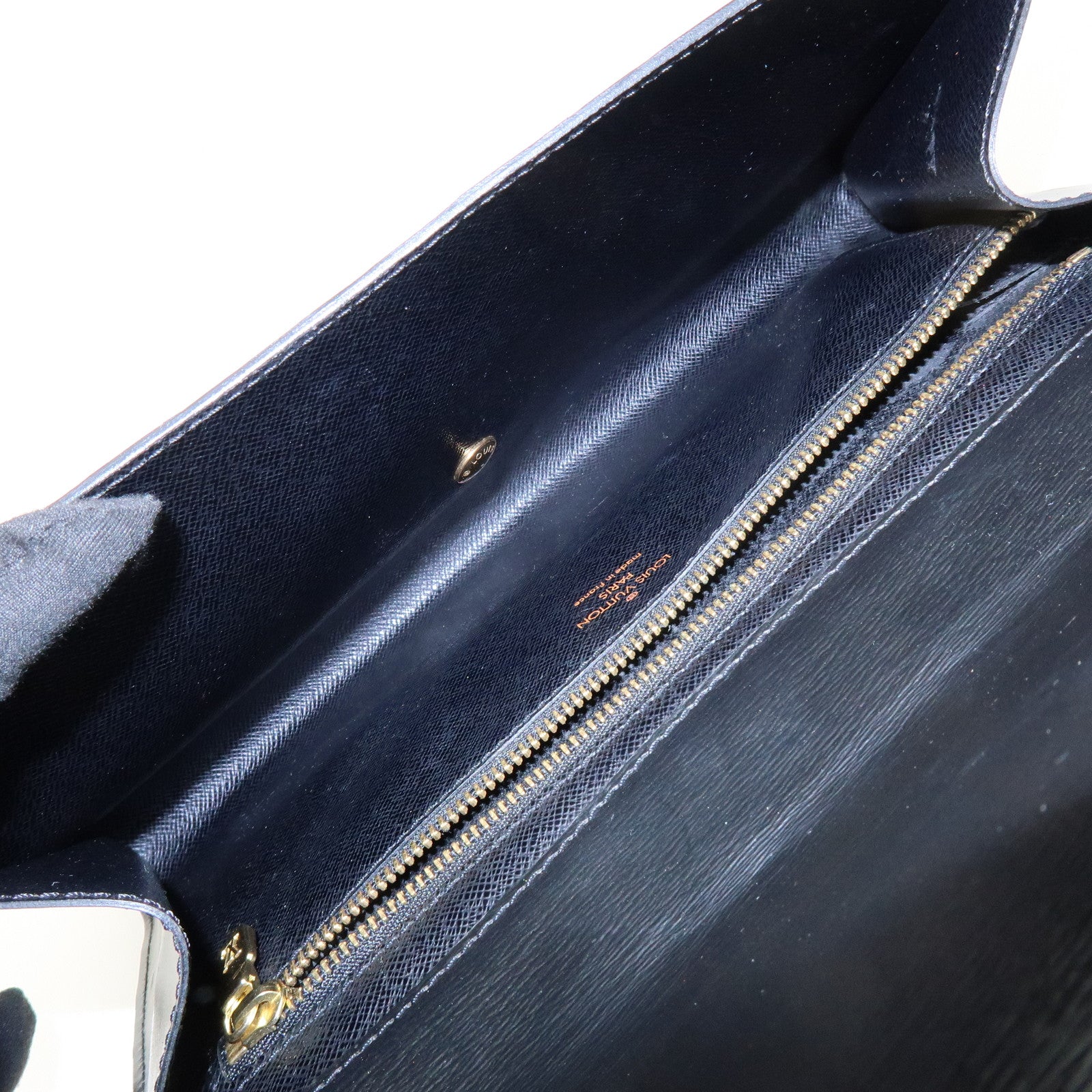 Louis Vuitton Epi Art Deco Clutch Bag Noir Black M52632