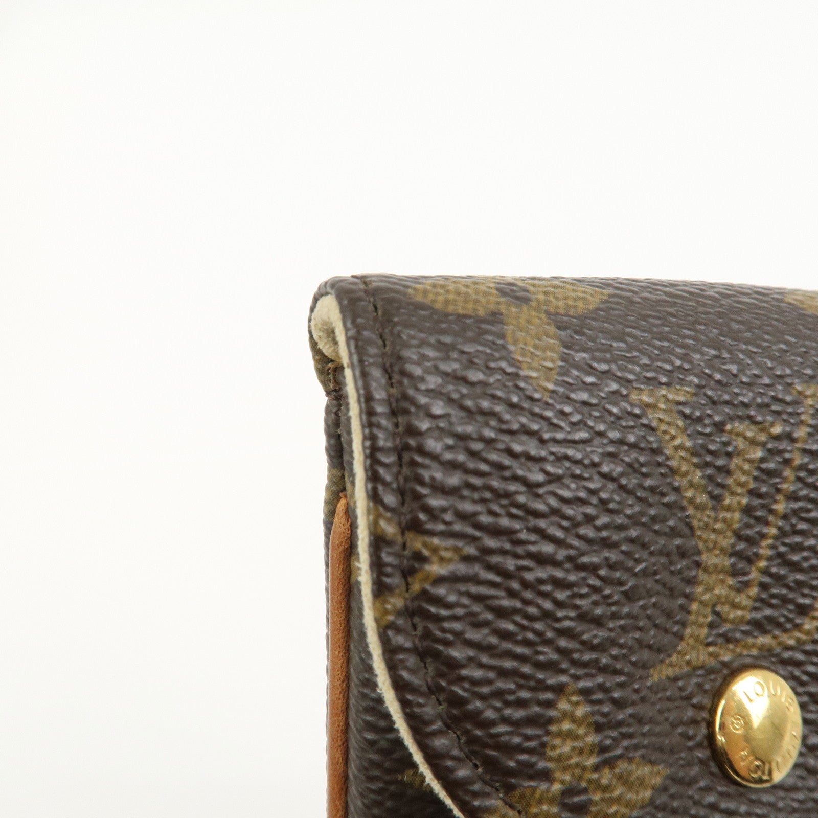 Louis Vuitton Monogram Etui Telefonne MM Phone Case Brown M66546